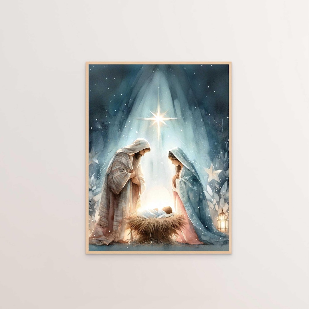 クリスマス　降誕場面　Pesebre キリスト誕生 2394 Amazon.co.jp: キリスト降誕シーンタペストリーイエス誕生飼い葉桶納屋