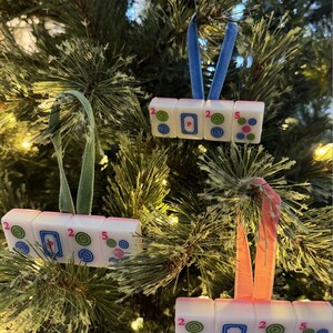 2026 Mahjong Tile Christmas Ornament image 3