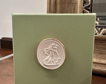 Intaglio on Canvas