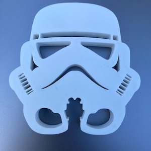 Stormtrooper Grille Badge - 3D Gedruckt Autozubehör