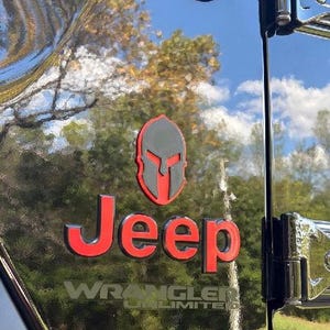 Spartan Car Badge - 3D Printed Car Accessory