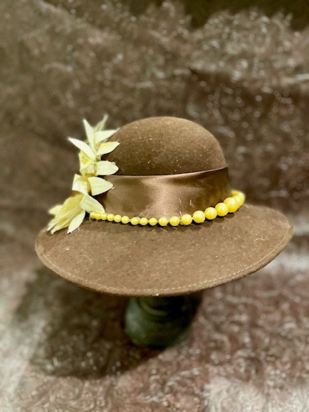 Sunflower Bejeweled Hat