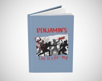 Funny Personalized Journal, Masculine Aesthetic Diary, Personal Journaler Gift, Custom Birthday Gift for Him