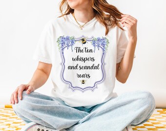 The Ton Themed Party Shirt, Historical Romance Comfort Colors Tee, Bookish Merch Shirt, Romance Reader T-Shirt, Booklover Regency Era Tee
