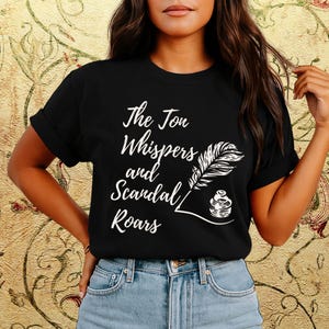 Regency Era Fandom T-Shirt, passende Uhr Party Shirts, Comfort Colors Tshirt, Bookish-merch, Geschenk für Fans, Leserästhetik