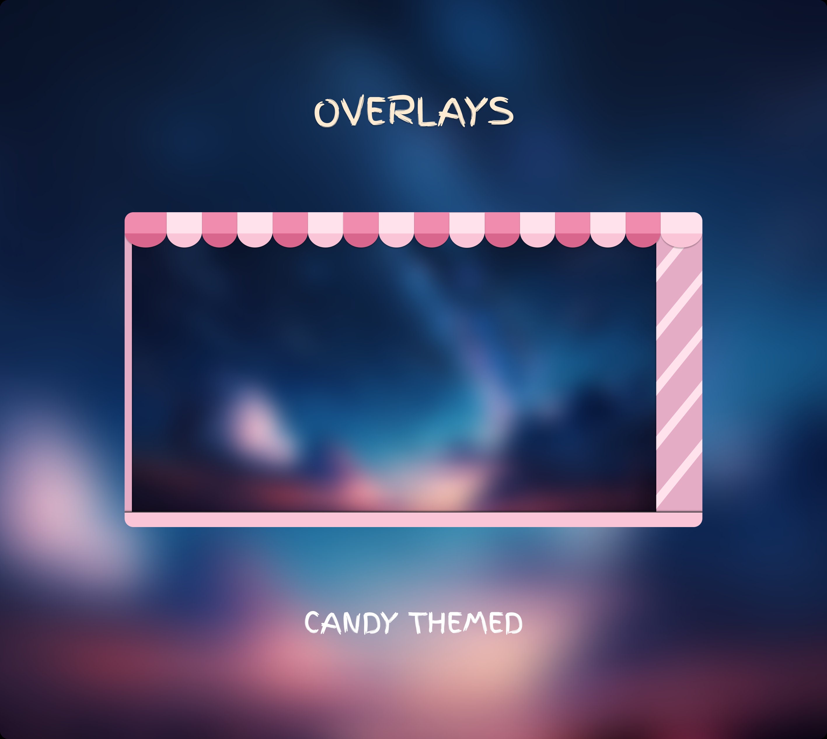 Candy Stream Pack Stream Overlay Streamoverlay Chat Widget Candy Stream Pack Stream Overlay Streamoverlay Chat Widget