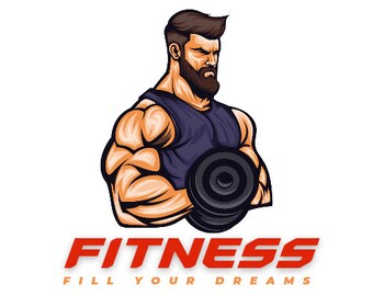 THE BIG ONE ( A fitness center logo )