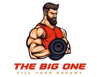 THE BIG ONE ( Ein Fitnessstudio-Logo )