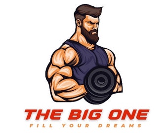 THE BIG ONE ( Ein Fitnessstudio-Logo )