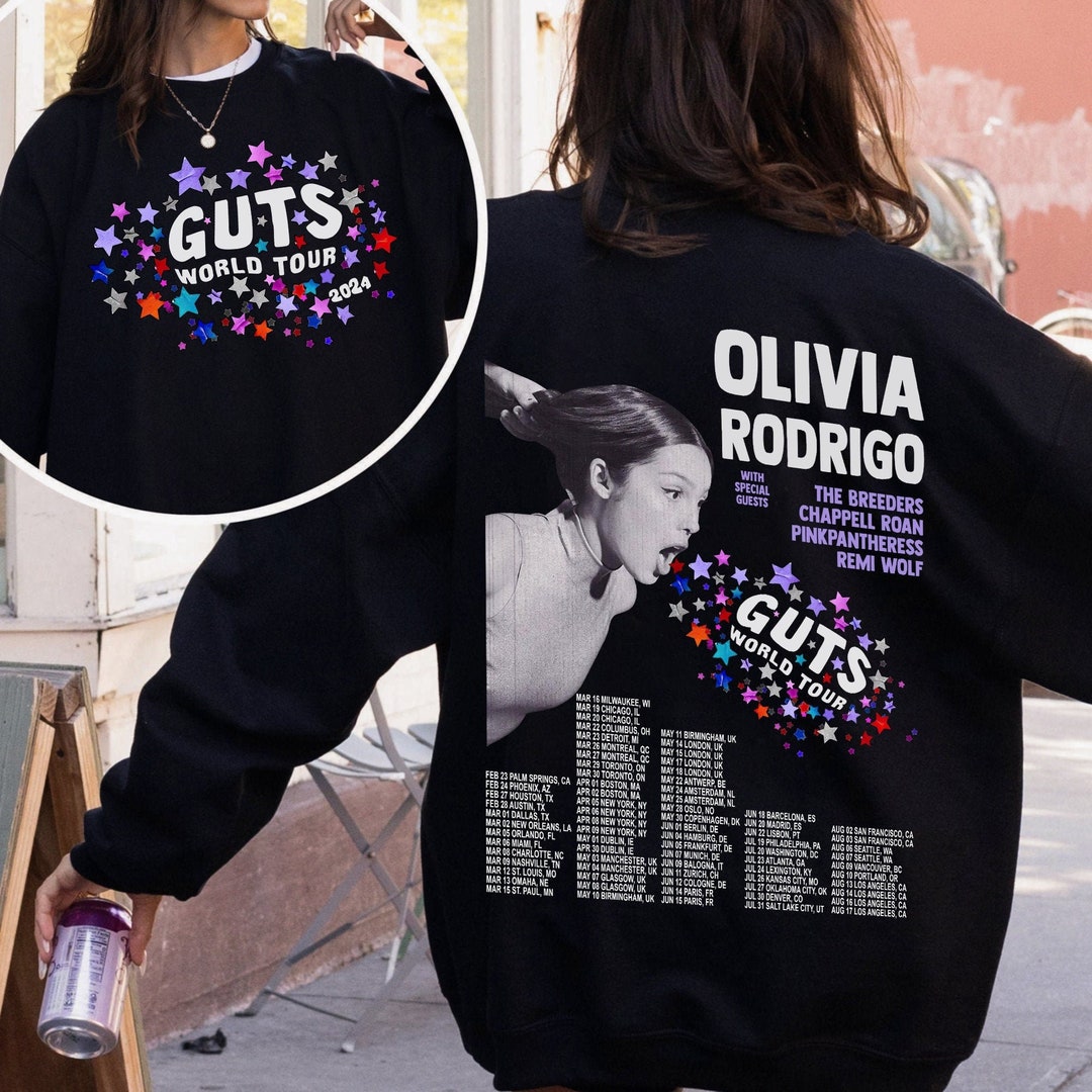 GUTS World Tour Olivia Rodrigo Y2k Retro Vintage Bootleg Merchandise Png, GUTS World Tour Olivia