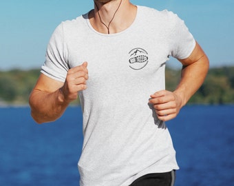 Berglauf, Berg, Lauf, Marathon, Ultra, 10k, 5k, Meile, Läufer, Laufen, Lauf, Unisex Feuchtigkeitstransport-T-Shirt