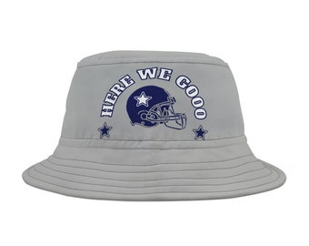 Here We Gooo, Dak, Prescott, Dallas, Cowboys, Geschenk für Sie, Geschenk für Ihn, Football, Quarterback, Bucket Hat (AOP)
