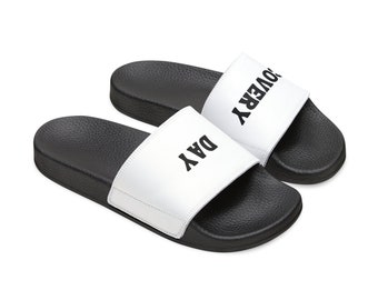 Slide Sandalen, Sandalen, Erholungstag, Läufer, Laufen, Rest, Freizeit, Ruhetag, Herren PU Slide Sandalen