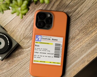 Verschreibungspflichtiger Lauf, Lauf, Laufen, Läufer, Stressabbau, Marathon, Halb, 10k, 5K, Geschenke für ihn, Geschenke für sie, MagSafe Tough Cases