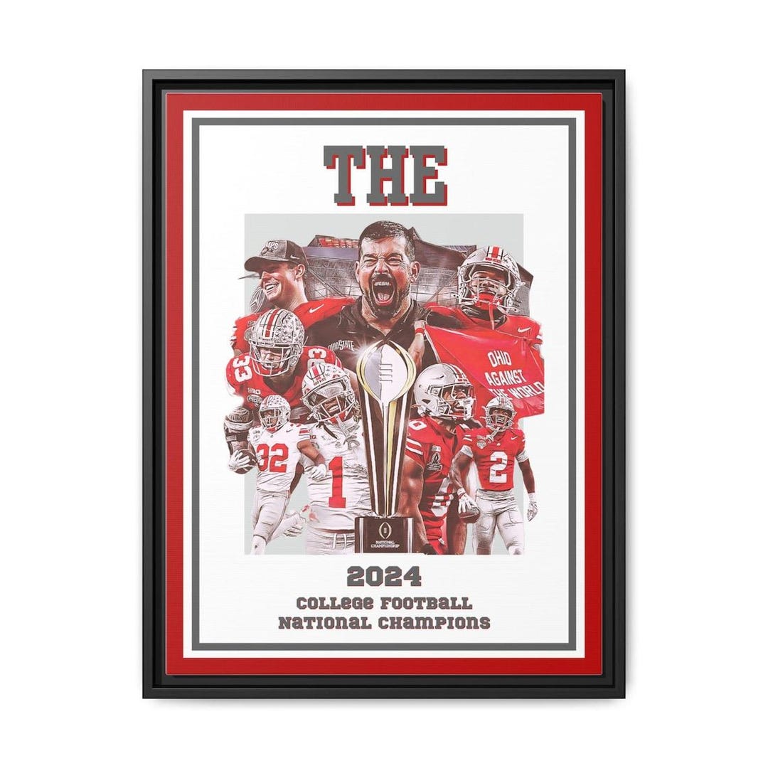 Ohio State National Championship Poster, Football National Champions — free download