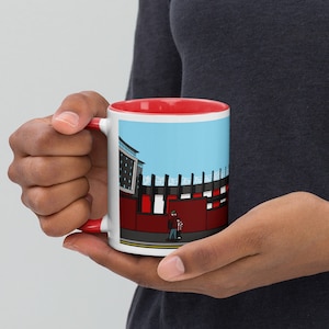 Sheffield United Bramall Lane Mug Cup Gift Football Fan Digital Artwork Stadium Blades Sheff Utd Local Artist Thomas McGrath