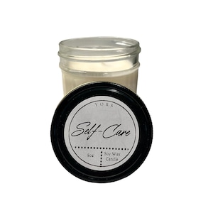 Self-Care - 8oz Soy Wax Candle