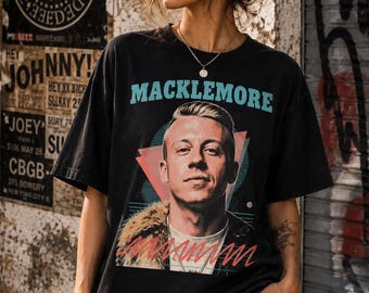Macklemore Fan-Art Retro Vintage Classic T-Shirt – Hip-Hop-Musik Unisex-T-Shirt