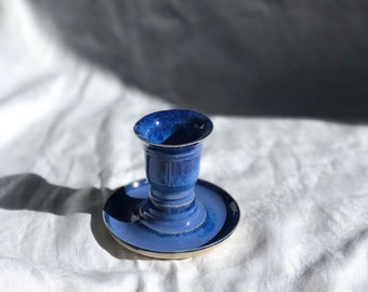 Porte-bougies en céramique (poterie artisanale)