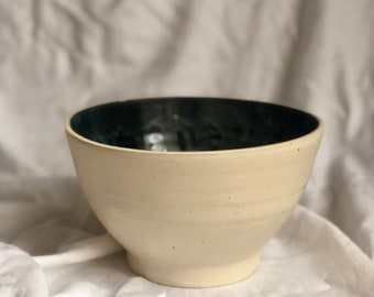 Large handmade ceramic bowl