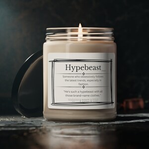 Lustige Slang Bedeutungen, Geschenke für Jugendliche. Duftkerze Geschenk | Hypebeast | Einzigartige personalisierte Geschenkidee | Duftende Sojakerze, 9 Unzen