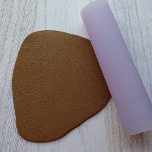 Sandpaper | Fine | Coarse | Emboss Design | Decorative Clay Roller | Polymer Clay | Texture Roller
