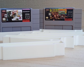 Protective Covers For Super Nintendo Game Cartridges | Dust Covers For SNES Video Game Cartridges