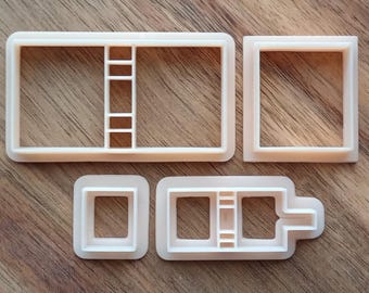 Books | Notebook | Book With Latch | Reading | Literature | Polymer Clay Cutters
