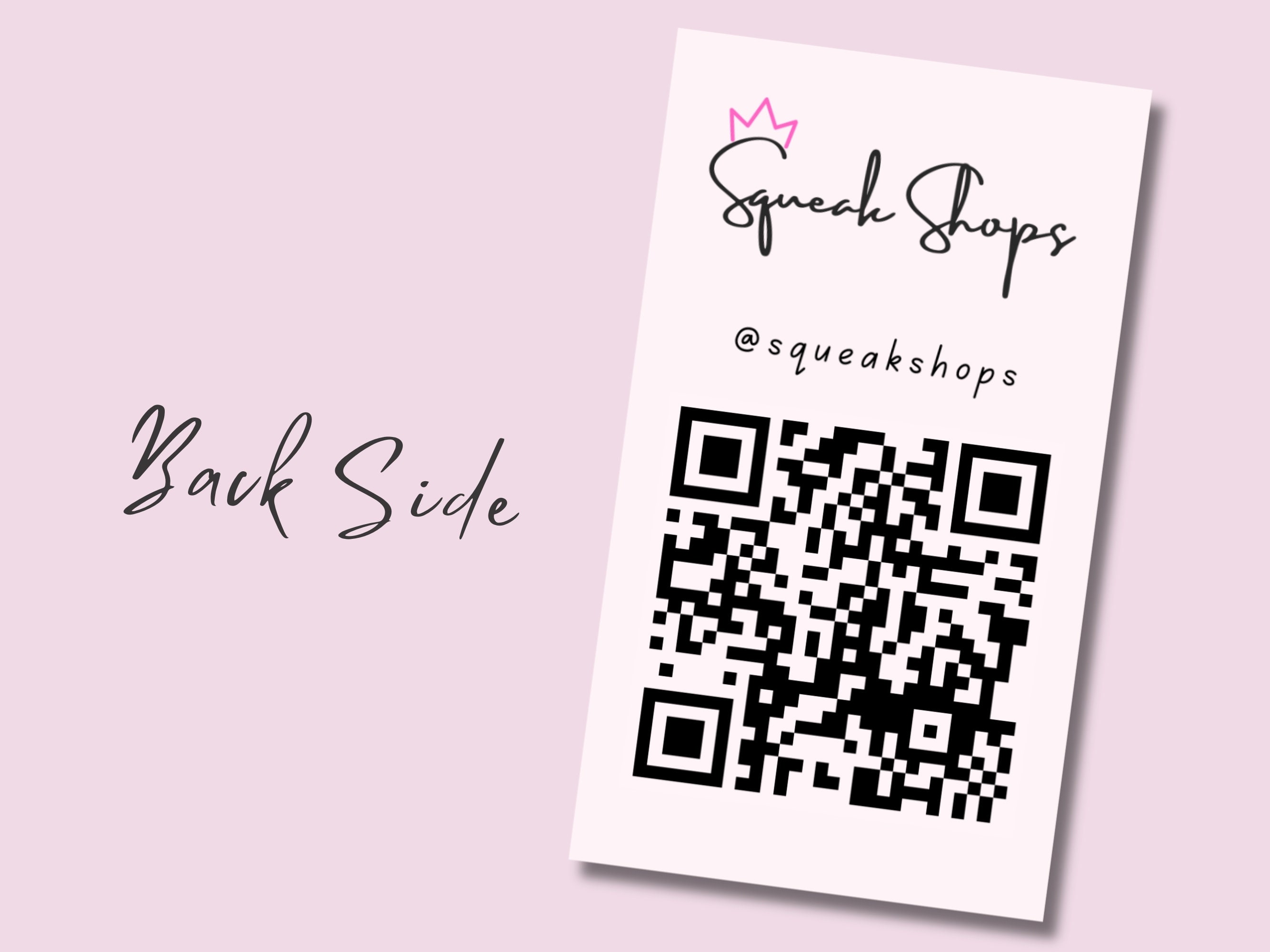 Facebook Business Card Canva Template, Facebook Editable and Printable ...