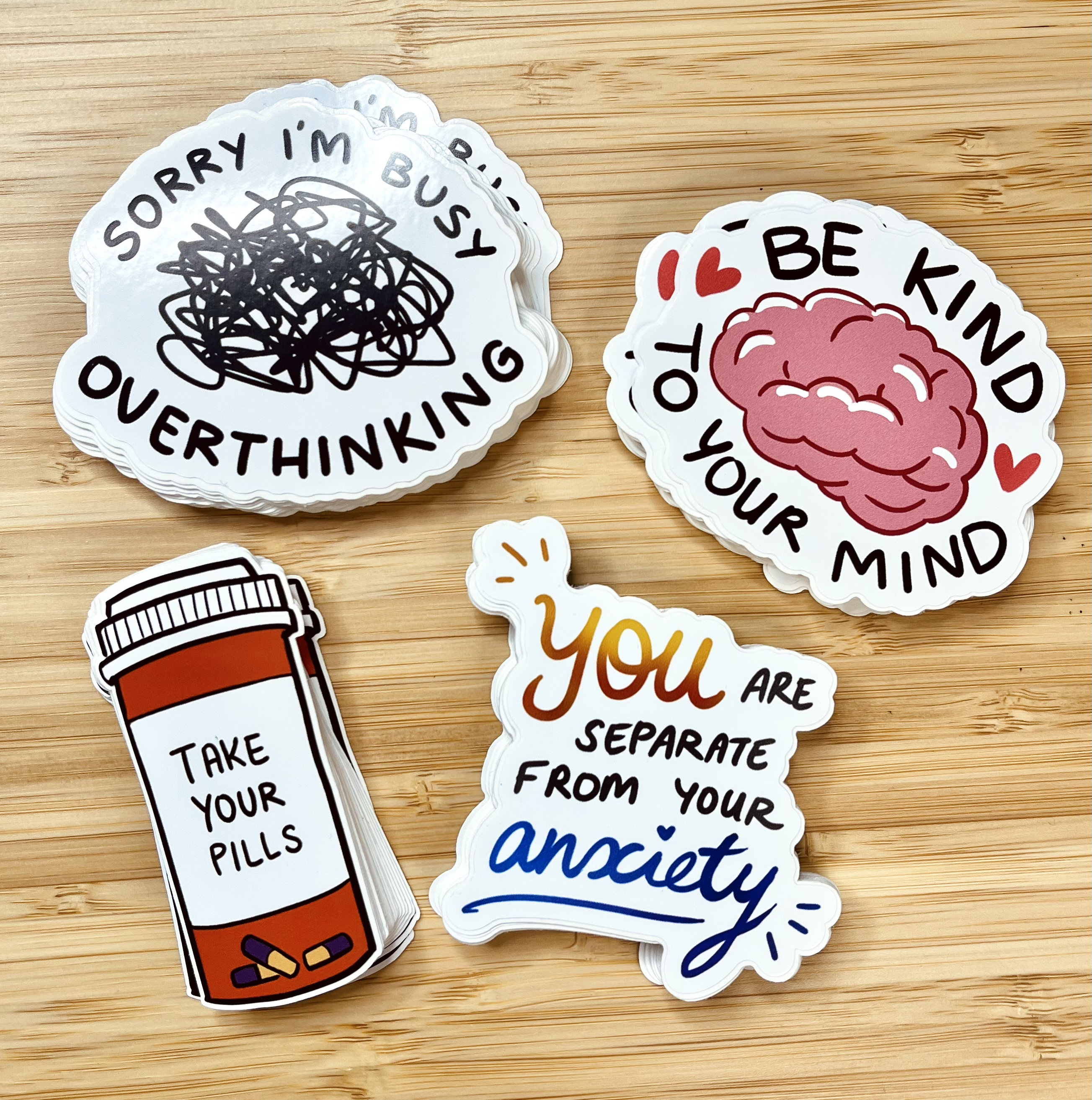 Mental Health Sticker Bundle | Mental Health Awareness | Depression ...