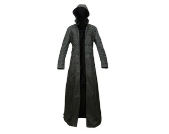 Fallout Distressed Trench Coat, Inspired Duster Trench Coat