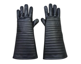 Darth Vader Leather Gloves, Cosplay Costume