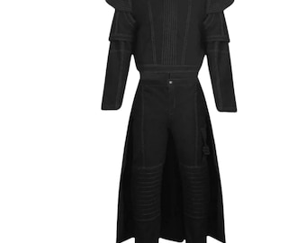 Traje de vuelo negro inspirado en Boba Fett, disfraz de cosplay completo