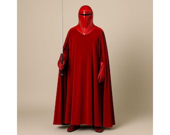 The 501st Imperial Royal Guard Costume, The Legion Cosplay for Halloween, Red Palpatine Security Cosplay Suit