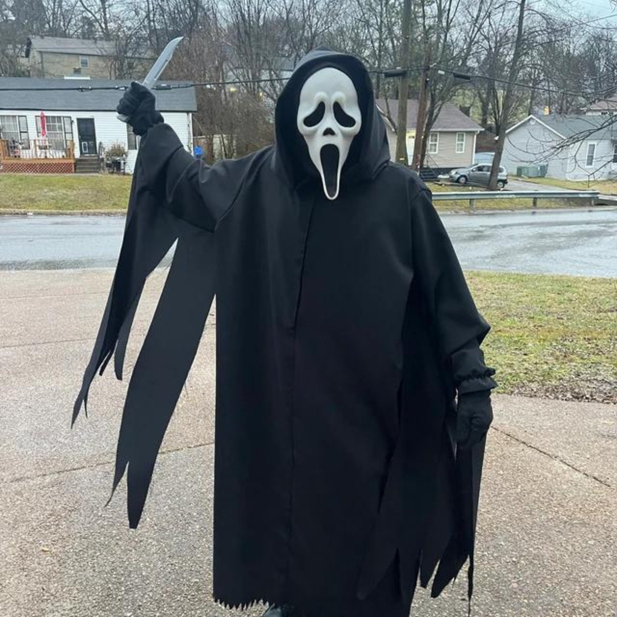 Scream Ghost Face Costume スクリーム コスチューム Amazon.com: Fun World Kid's Ghost Face Costume Set, Plastic