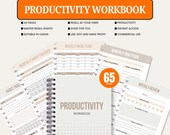 PLR Productivity workbook, Master Resell Rights, Plr planner, PLR Digital products, Resell Planner, Plr templates, MRR, Canva templates, Dfy