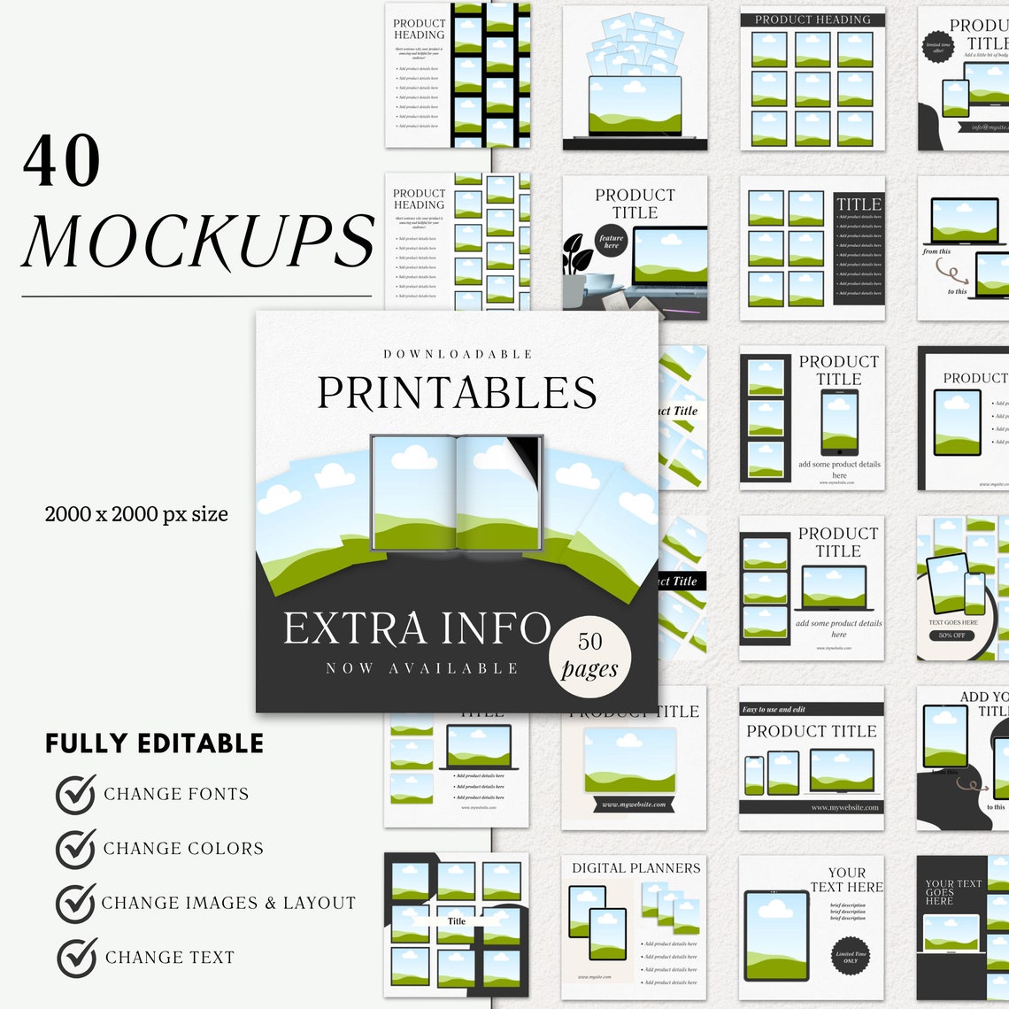 PLR Digital Mockups | Master Resell Rights | PLR Digital Products ...