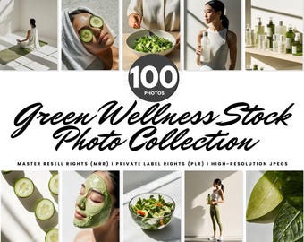 Health and Wellness Stock Photo Collection, MRR, PLR, Fitness Photos, Social Media Instagram Reel Cover, Lifestyle, Stock Images, Aesthetic