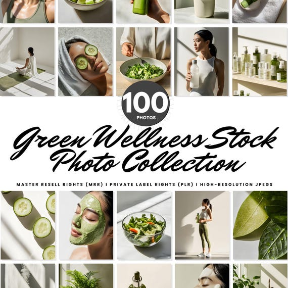 Health and Wellness Stock Photo Collection, MRR, PLR, Fitness Photos, Social Media Instagram Reel Cover, Lifestyle, Stock Images, Aesthetic