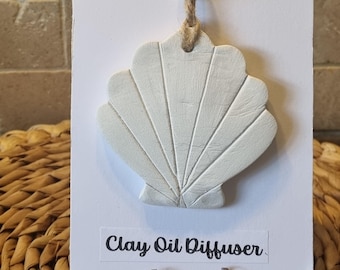 Clay Oil Diffuser, Aldeburgh Shell