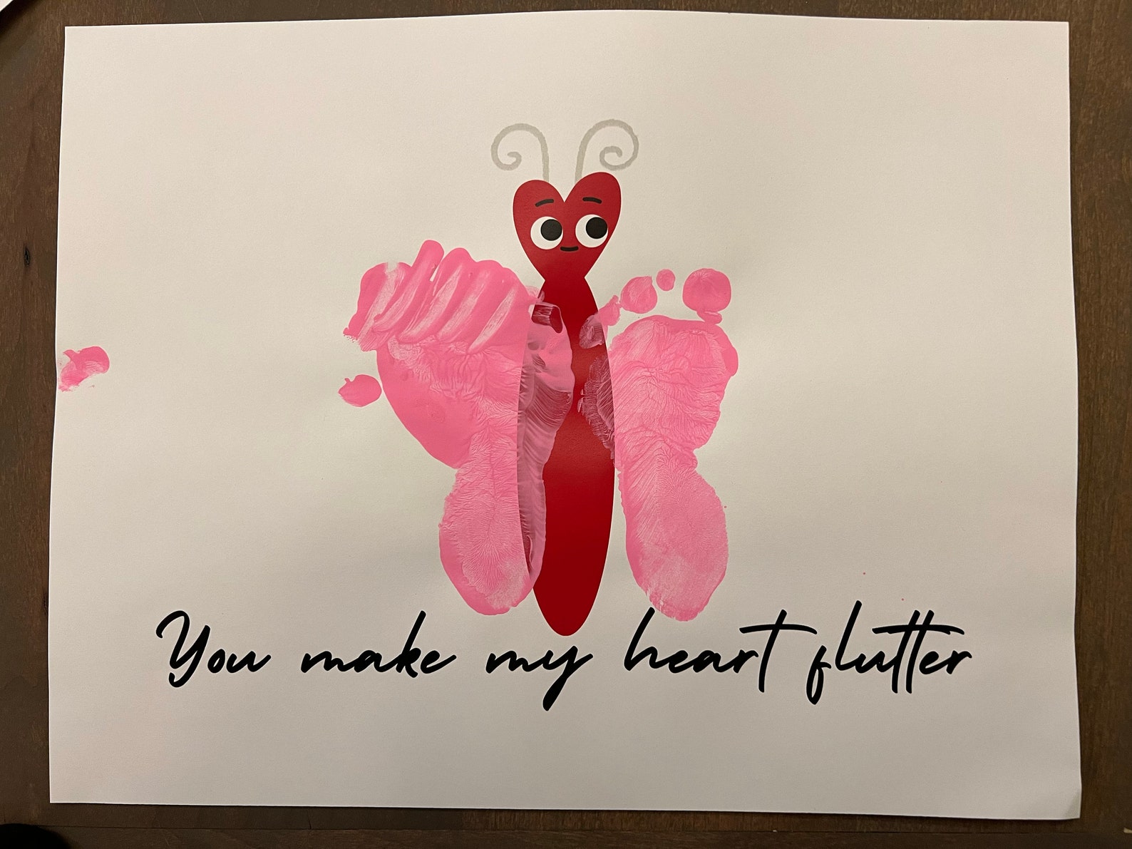 Valentine's Printable Craft Idea, Kid's Valentine Craft, Valentine Craft Template, Kid's ...