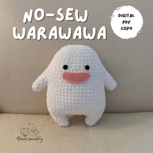 NO-SEW Warawara Crochet Pattern (PDF File)