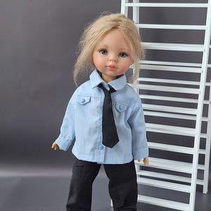 Paola Reina Doll Clothes: Classic School Uniform - 13&quot; Doll Outfit