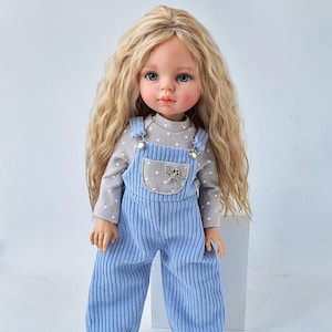 Paola Reina Doll clothes, doll skirt overall, jumpsuit, Minouche, Little Darling, Corolle