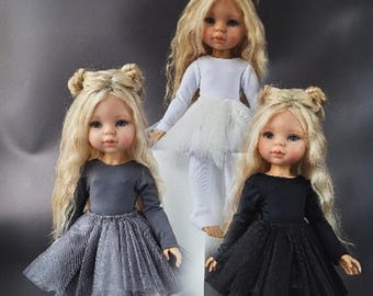 Paola Reina 13 inch doll clothes, Las Amigas ballet gymnastics bodysuit, Little Darling outfit