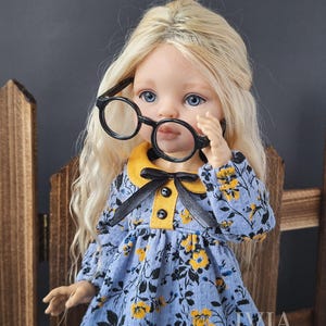 Paola Reina 13 inch doll outfit, Little Darling clothes, Diana Effner dress, Les Cherries clothing set Clothing set,glasses