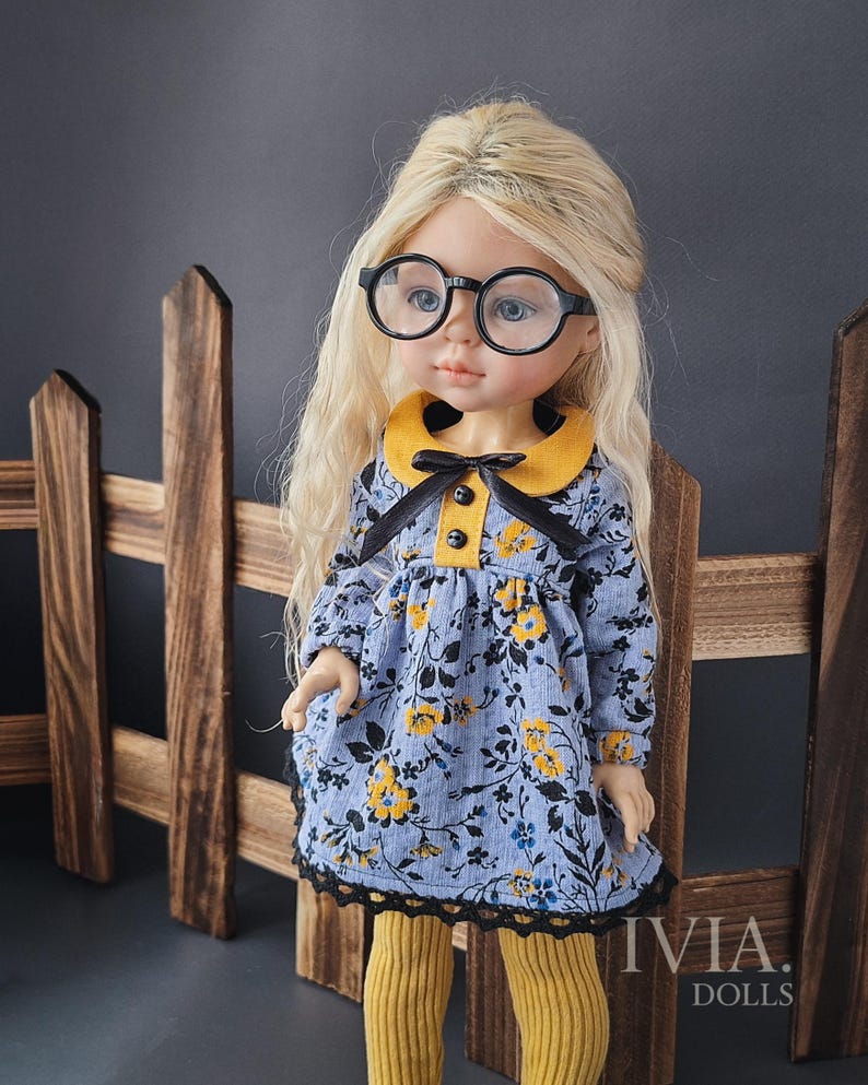 Paola Reina 13 inch doll outfit, Little Darling clothes, Diana Effner dress, Les Cherries clothing set Clothing set