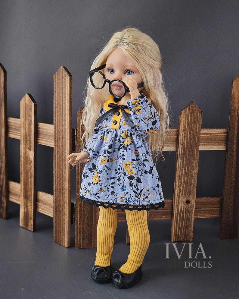 Paola Reina 13 inch doll outfit, Little Darling clothes, Diana Effner dress, Les Cherries clothing set image 2
