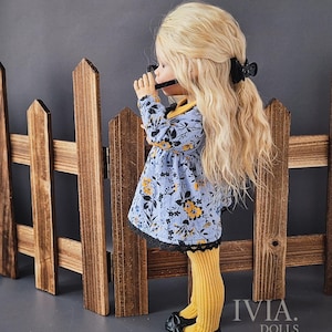Paola Reina 13 inch doll outfit, Little Darling clothes, Diana Effner dress, Les Cherries clothing set image 4