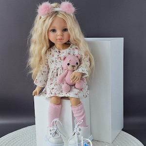 Paola Reina outfit. Doll dress 13 inch, Little Darling clothes, Diana Effner, Meadow TWEENS 13&quot;